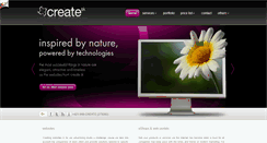 Desktop Screenshot of en.create.sk